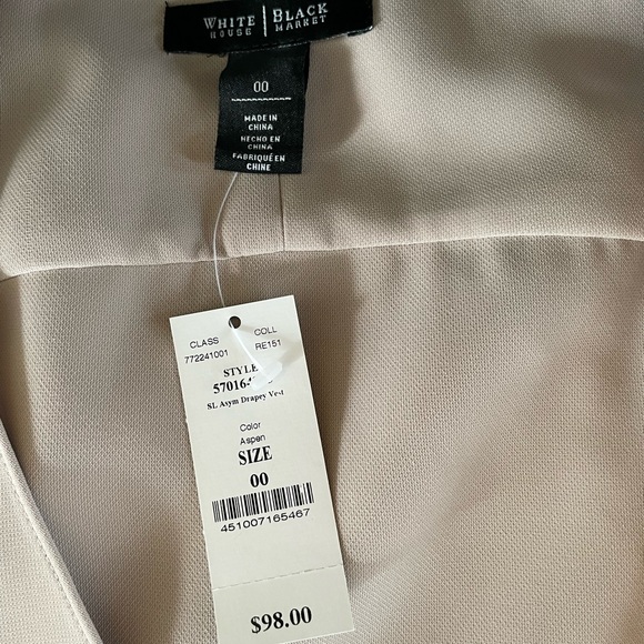 Asymmetrical drapey vest - Picture 4 of 5